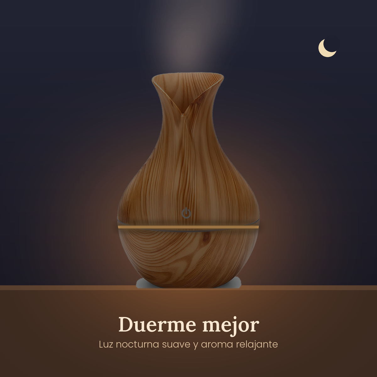 Humidificador Aroma Madera Velmora™
